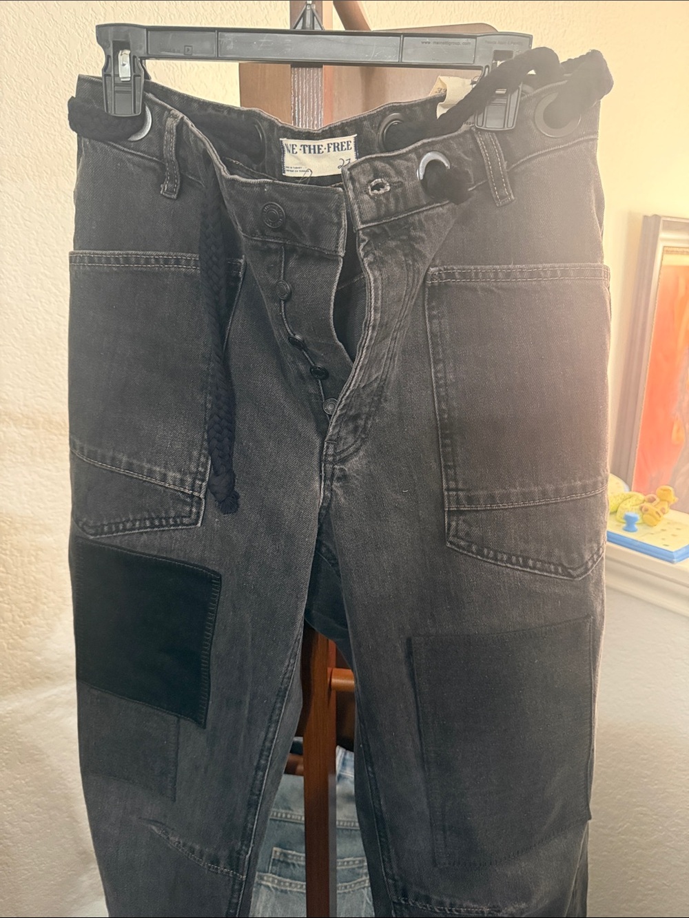 Free People Moxie Low Slung Pull on Barrel